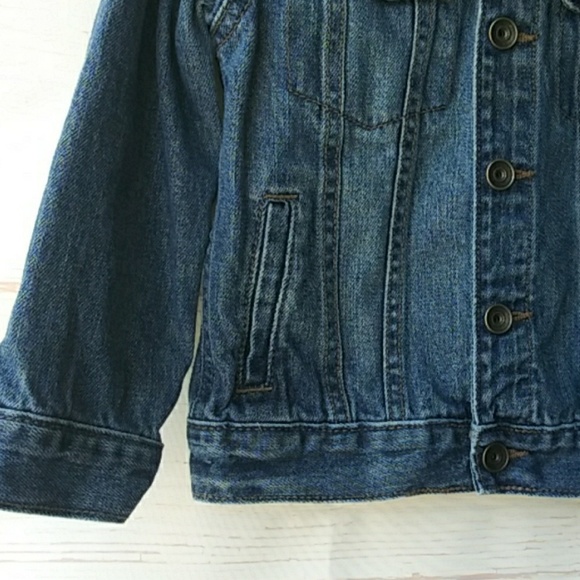 The Children's  Place Unisex Jean Jacket Sz 4T - Picture 2 of 6